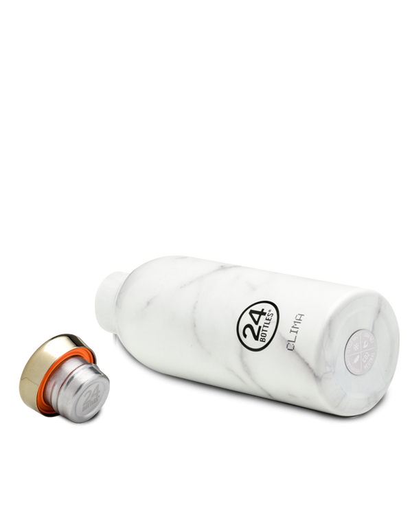 Gourde isotherme Clima en inox 'Carrara' | 24 BOTTLES