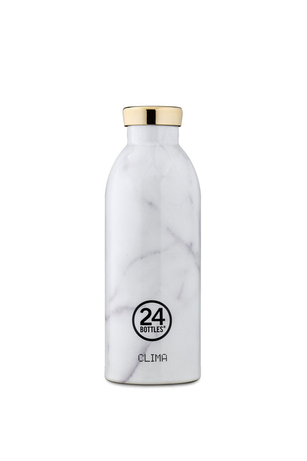 Gourde isotherme Clima en inox 'Carrara' | 24 BOTTLES