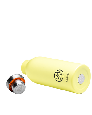 Gourde isotherme Clima en inox 'Citrus' | 24 BOTTLES