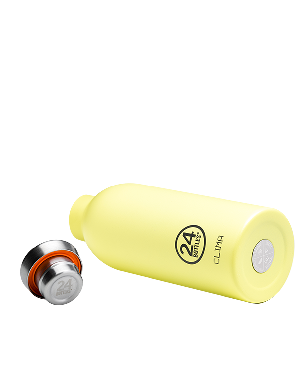 Gourde isotherme Clima en inox 'Citrus' | 24 BOTTLES
