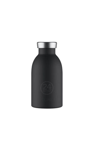 Gourde isotherme Clima en inox 'Tuxedo black' | 24 BOTTLES