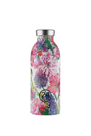 Gourde isotherme Clima en inox 'Begonia' | 24 BOTTLES