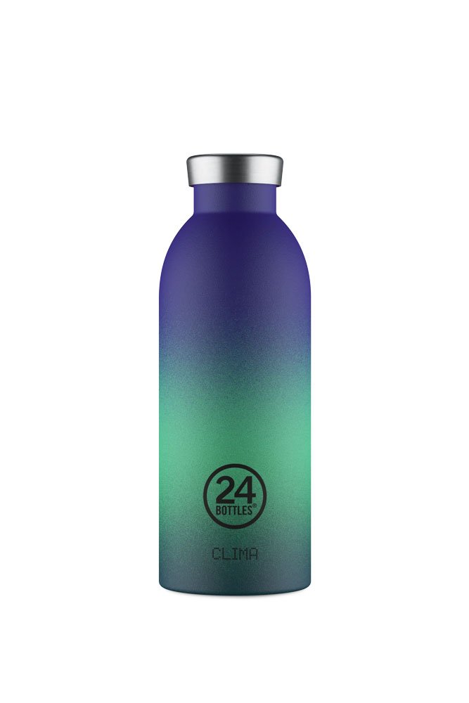Gourde isotherme Clima en inox 'Borealis' | 24 BOTTLES