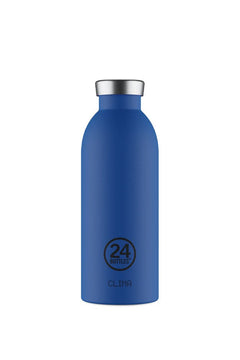 Gourde isotherme Clima en inox 'Gold blue' | 24 BOTTLES