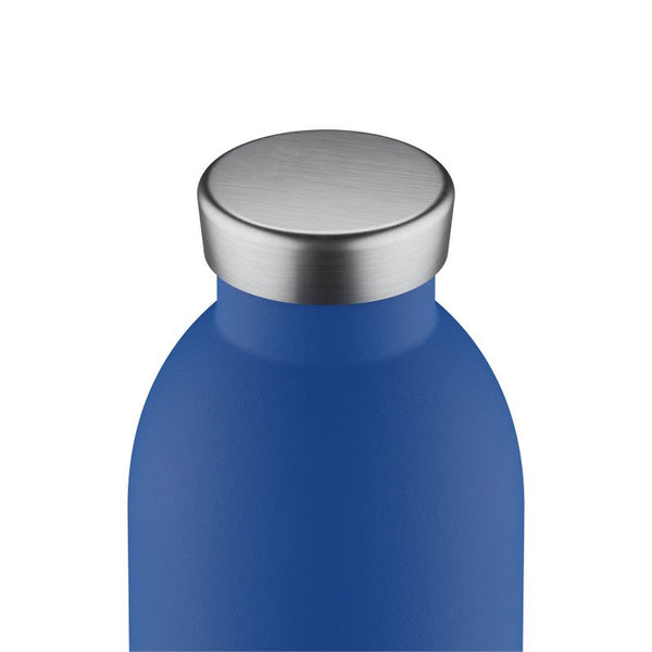 Gourde isotherme Clima en inox 'Gold blue' | 24 BOTTLES