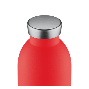 Gourde isotherme Clima en inox 'Hot red' | 24 BOTTLES