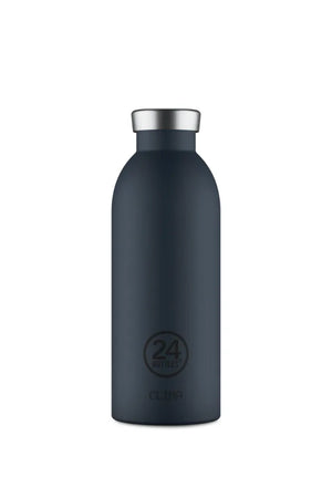 Gourde isotherme Clima en inox 'Navy Blue' | 24 BOTTLES
