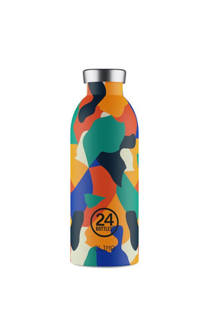 Gourde isotherme Clima en inox 'Orange Tundra' | 24 BOTTLES