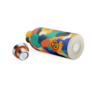 Gourde isotherme Clima en inox 'Orange Tundra' | 24 BOTTLES