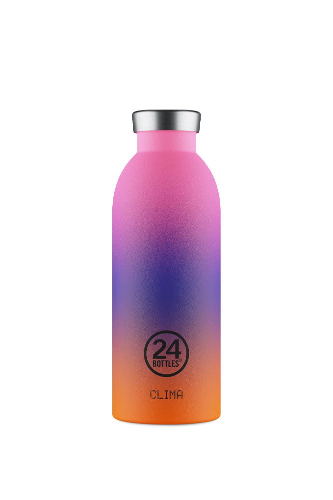Gourde isotherme Clima en inox 'Sundown' | 24 BOTTLES