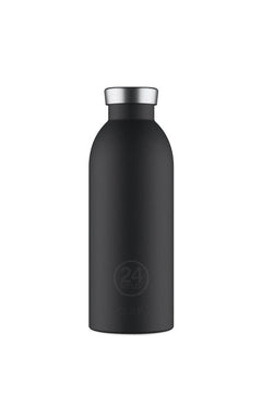 Gourde isotherme Clima en inox 'Tuxedo black' | 24 BOTTLES