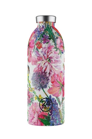 Gourde isotherme Clima en inox 'Begonia' | 24 BOTTLES