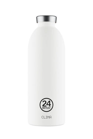 Gourde isotherme Clima en inox 'Ice white' | 24 BOTTLES