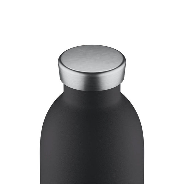 Gourde isotherme Clima en inox 'Tuxedo black' | 24 BOTTLES