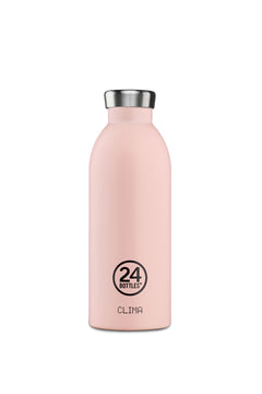 Gourde isotherme Clima en inox 'Dusty pink' | 24 BOTTLES
