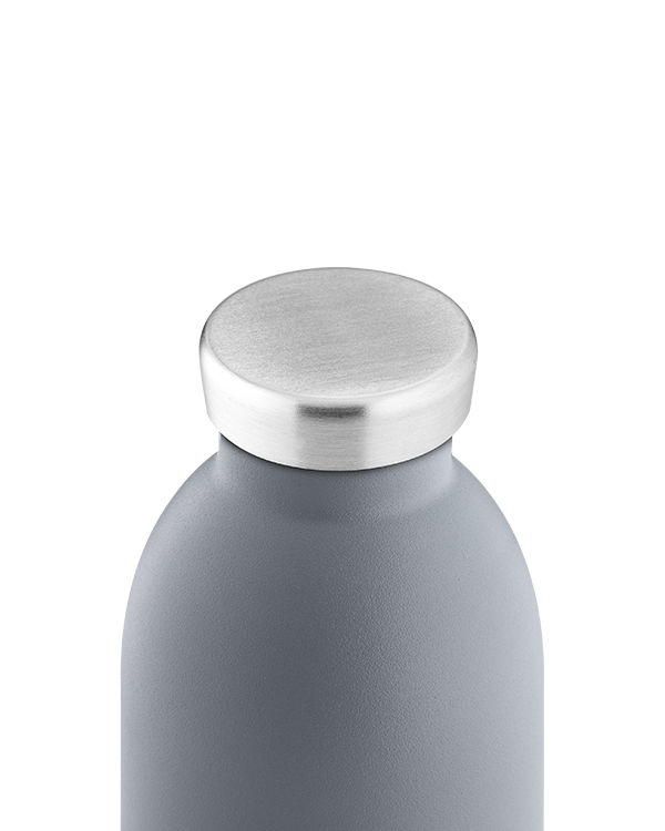 Gourde isotherme Clima en inox 'Formal grey' | 24 BOTTLES