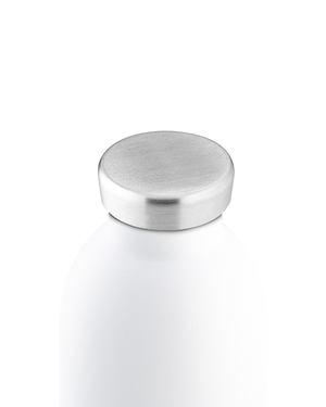 Gourde isotherme Clima en inox 'Ice white' | 24 BOTTLES