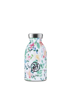 Gourde isotherme Clima en inox 'Little buds' | 24 BOTTLES