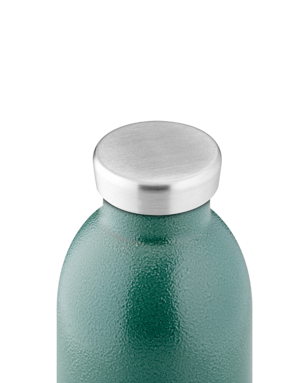 Gourde isotherme Clima en inox 'Moss green' | 24 BOTTLES