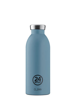 Gourde isotherme Clima en inox 'Powder blue' | 24 BOTTLES