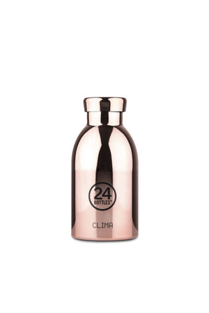 Gourde isotherme Clima en inox 'Rose gold' | 24 BOTTLES
