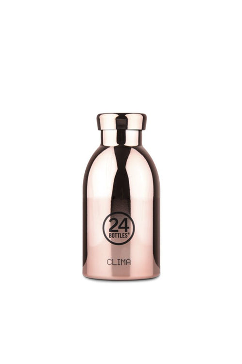 Gourde isotherme Clima en inox 'Rose gold' | 24 BOTTLES