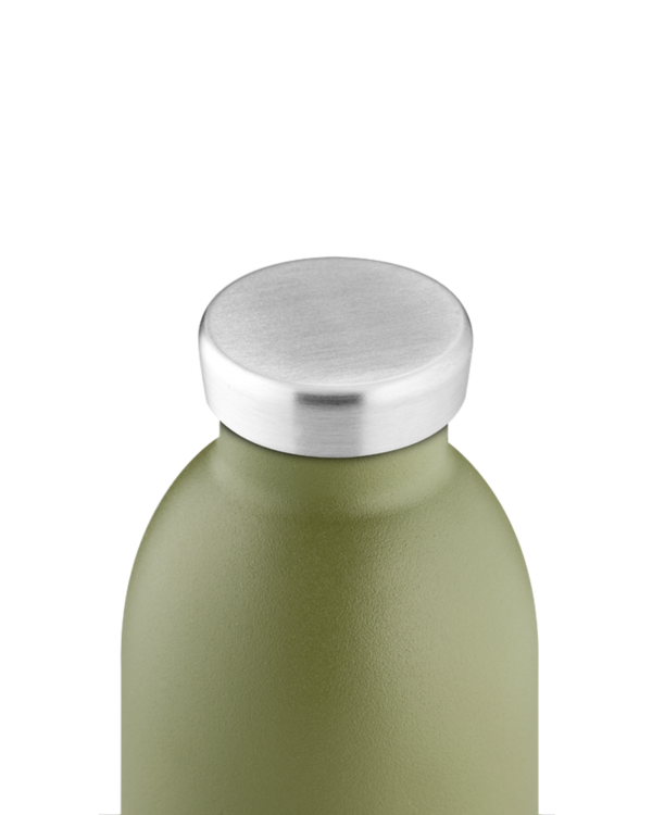 Gourde isotherme Clima en inox 'Sage green' | 24 BOTTLES