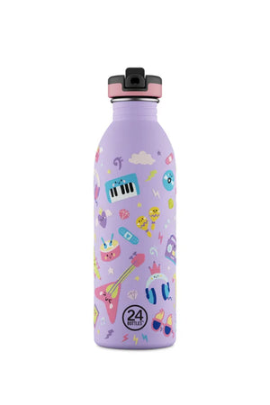 Gourde Kids en inox 'Music Friends' | 24 BOTTLES