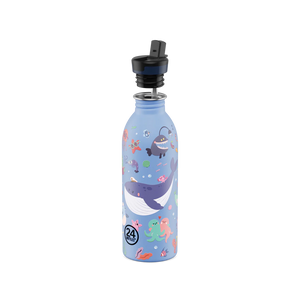 Gourde Kids en inox 'Ocean Friends' | 24 BOTTLES
