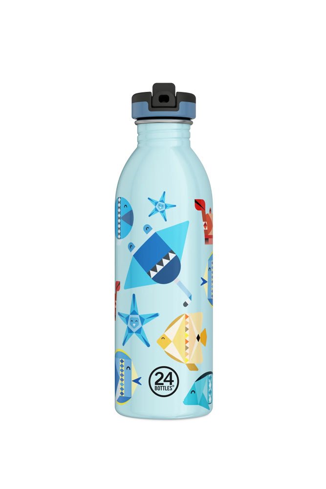 Gourde Kids en inox 'Sea Friends' | 24 BOTTLES