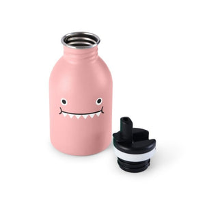 Gourde Kids en inox 'Miss Dino' Pink 25cl | NOODOLL x 24 BOTTLES