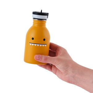 Gourde Kids en inox 'Ricemon' Brown 25cl | NOODOLL x 24 BOTTLES