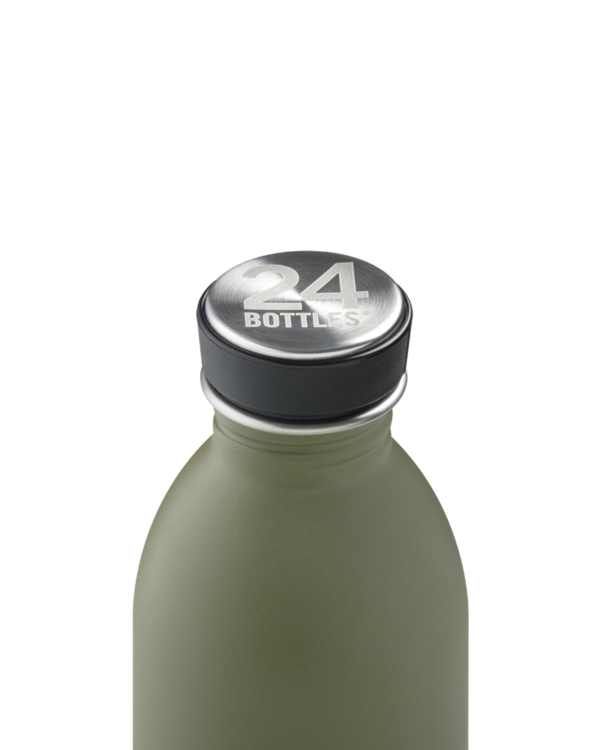 Gourde Urban en inox 'Sage green' | 24 BOTTLES