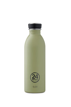 Gourde Urban en inox 'Sage green' | 24 BOTTLES
