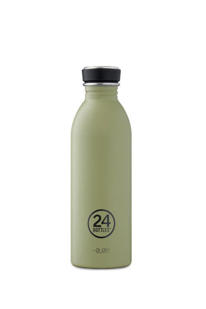 Gourde Urban en inox 'Sage green' | 24 BOTTLES
