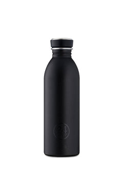 Gourde Urban en inox 'Tuxedo Black' | 24 BOTTLES