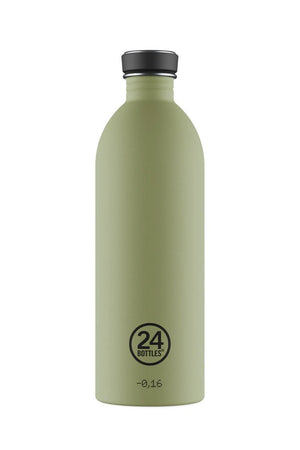 Gourde Urban en inox 'Sage green' | 24 BOTTLES