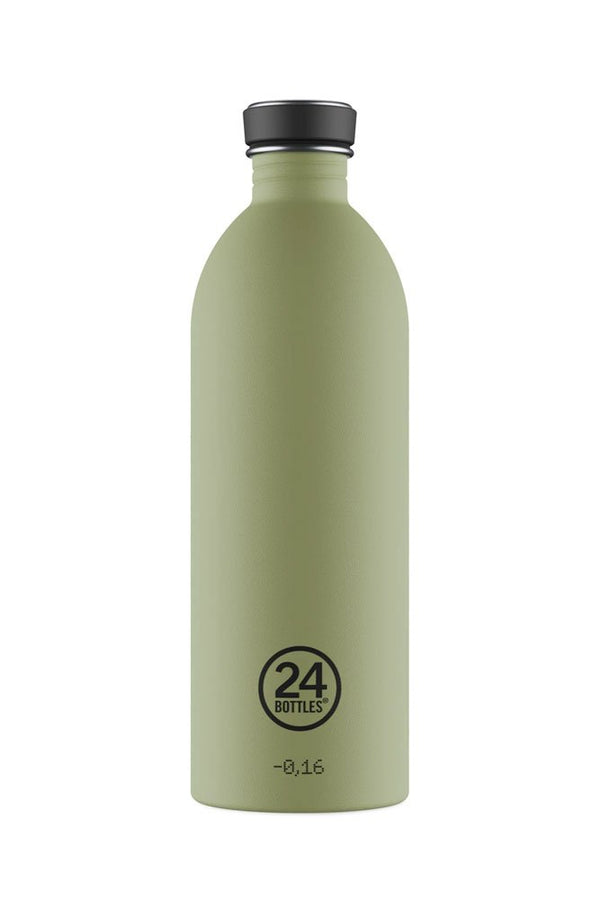 Gourde Urban en inox 'Sage green' | 24 BOTTLES