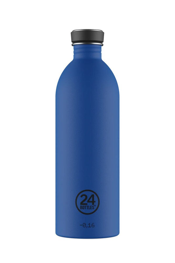 Gourde Urban en inox 'Gold blue' | 24 BOTTLES
