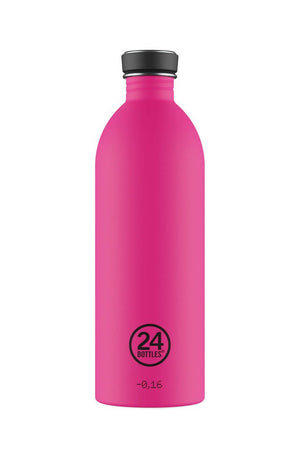 Gourde Urban en inox 'Passion pink' | 24 BOTTLES