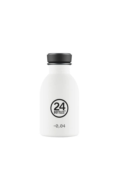 Gourde Urban en inox 'Ice White' | 24 BOTTLES