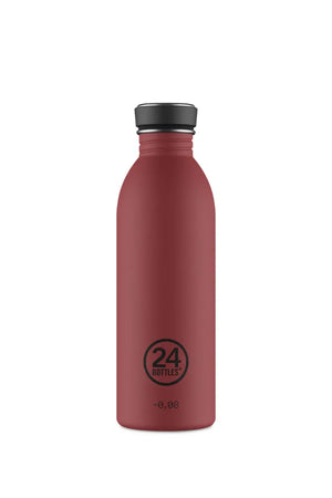 Gourde Urban en inox 'Country red' | 24 BOTTLES