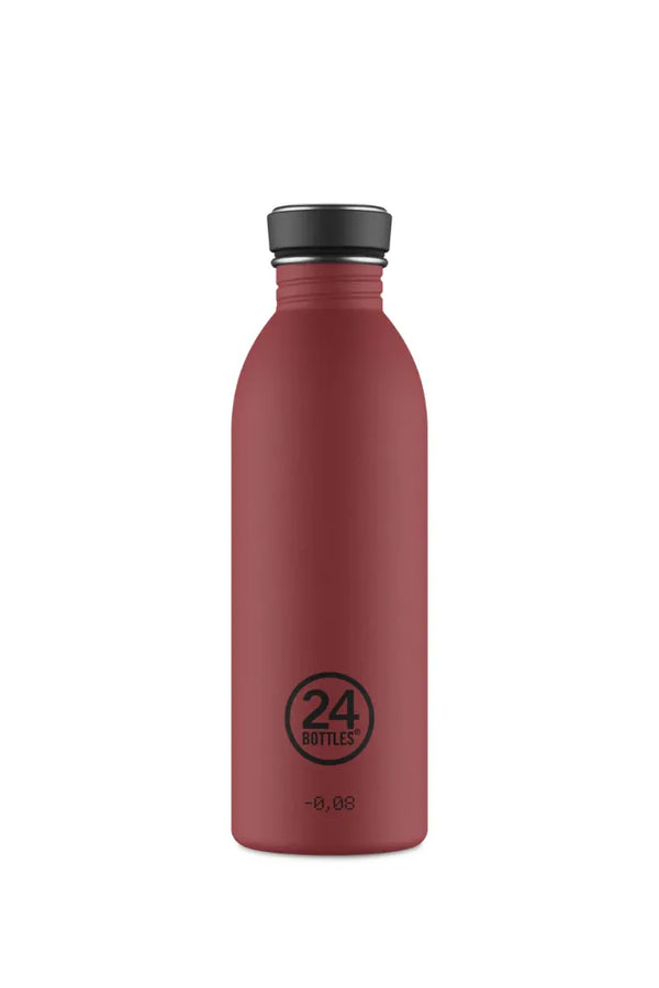 Gourde Urban en inox 'Country red' | 24 BOTTLES