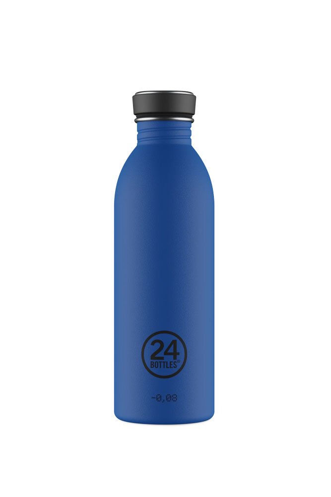 Gourde Urban en inox 'Gold blue' | 24 BOTTLES