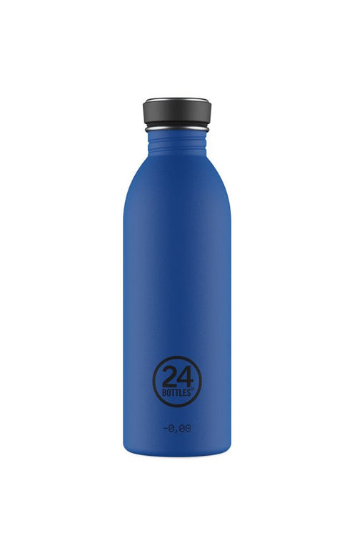 Gourde Urban en inox 'Gold blue' | 24 BOTTLES