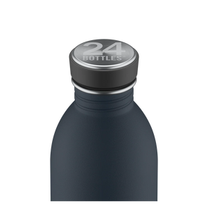 Gourde Urban en inox 'Navy blue' | 24 BOTTLES