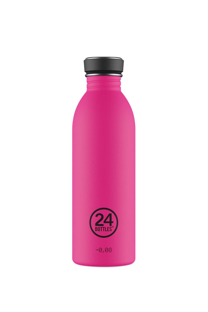 Gourde Urban en inox 'Passion pink' | 24 BOTTLES