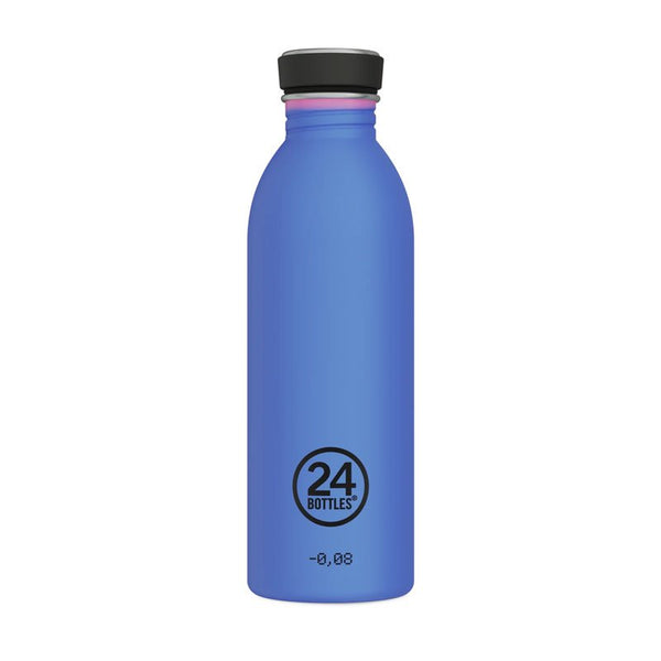 Gourde Urban en inox 'Reactive Pink Blue' | 24 BOTTLES
