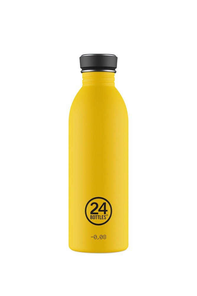 Gourde Urban en inox 'Taxi Yellow' | 24 BOTTLES
