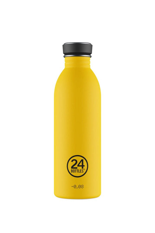 Gourde Urban en inox 'Taxi Yellow' | 24 BOTTLES
